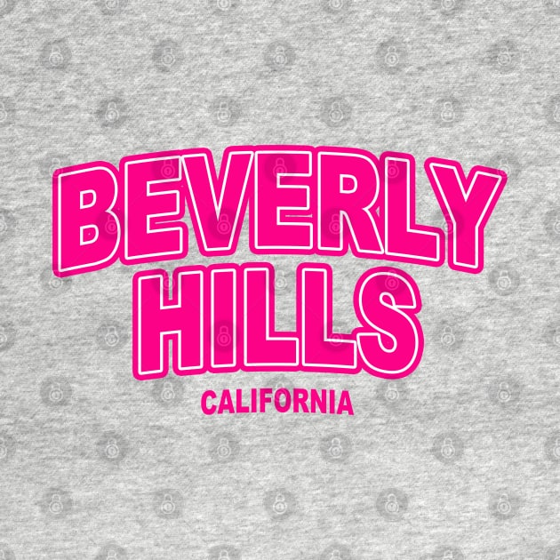 Beverly Hills California Pink by IdenticalExposure
